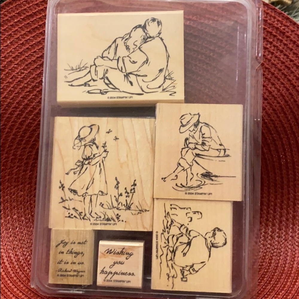 *Used ONCE* Stampin Up 2004 Stamp